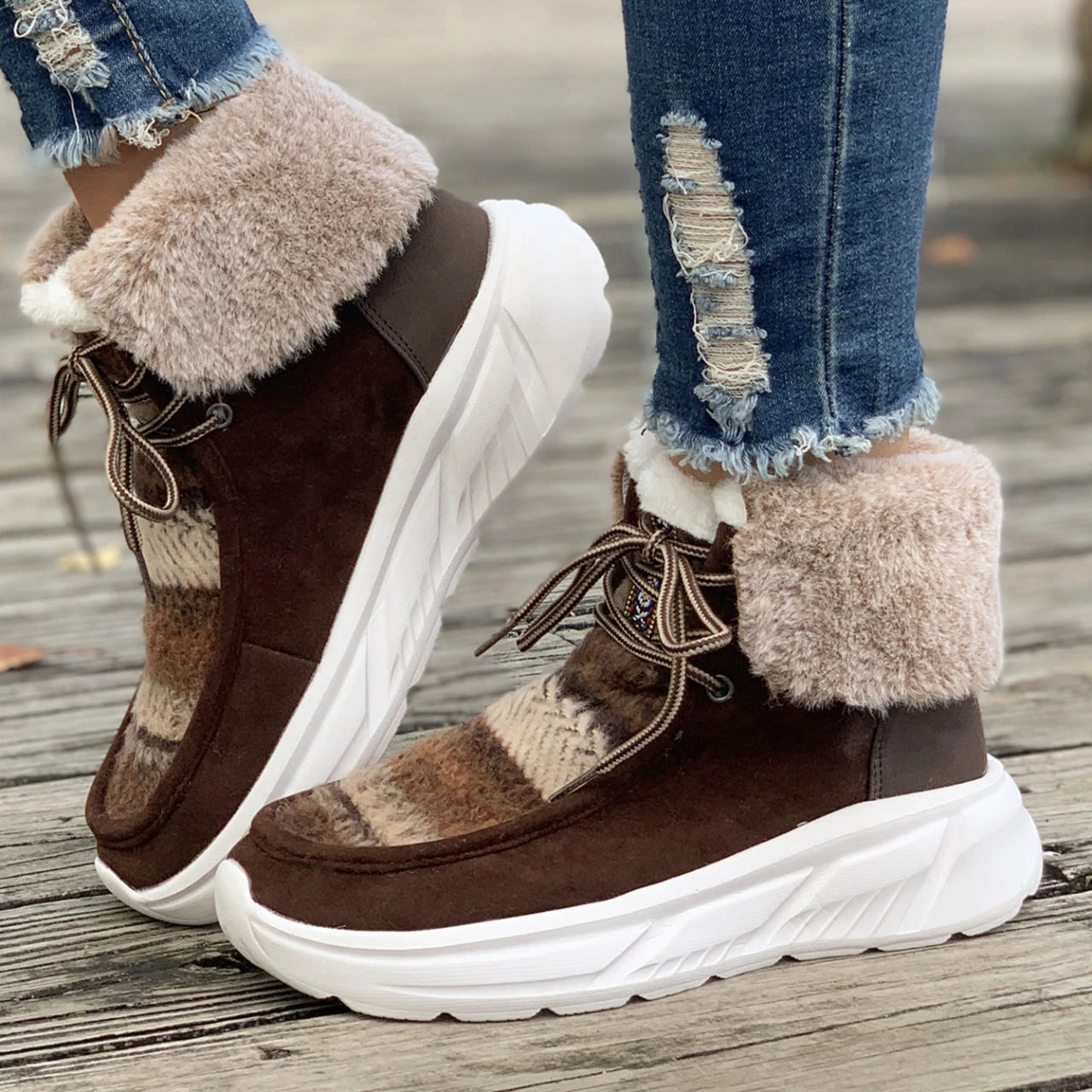 Supportive and Trendy Orthopedic Boots