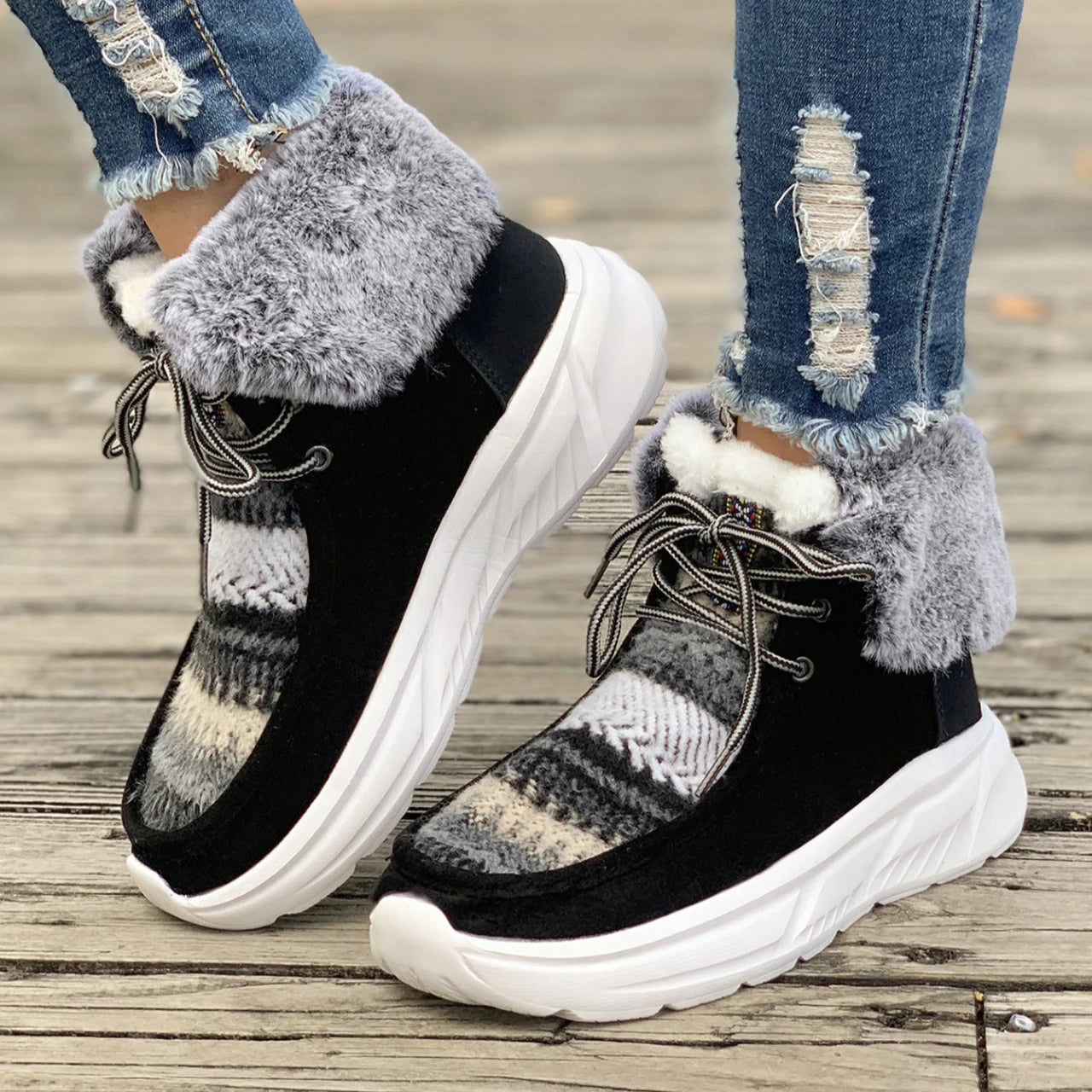 Supportive and Trendy Orthopedic Boots