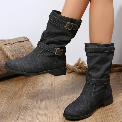Sleek and Supportive Orthopedic Boots