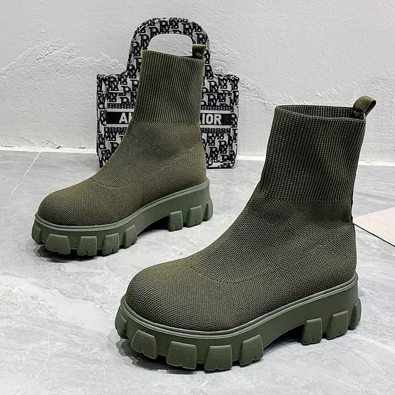 Sleek and Supportive Orthopedic Boots