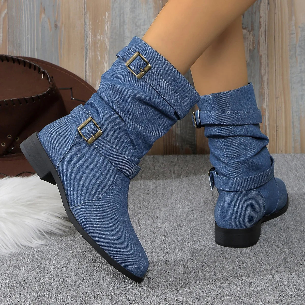 Sleek and Supportive Orthopedic Boots