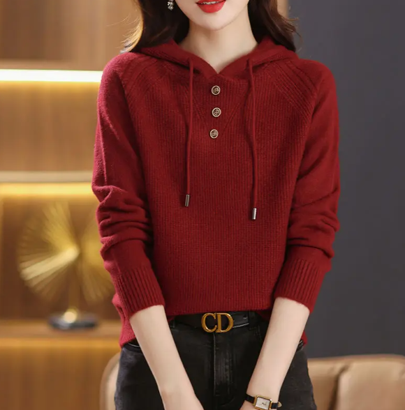 LM | Relaxed and fashionable winter sweater