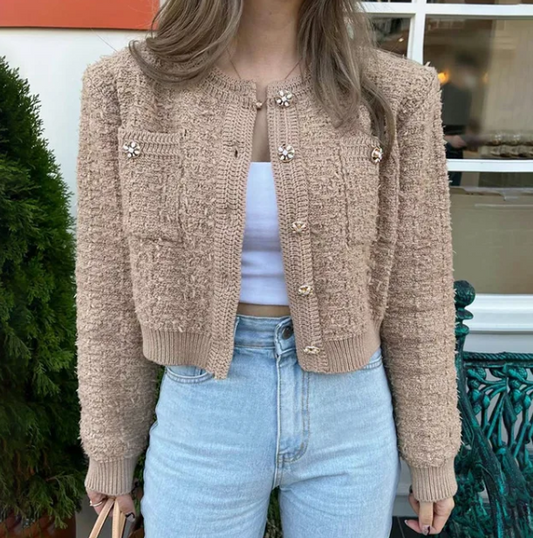 LM | Relaxed and timeless winter cardigan