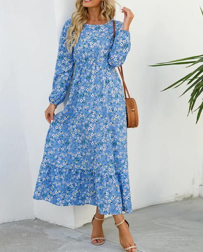 LM | Bohème with floral pattern dress