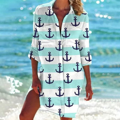 LM | classic shirt dress