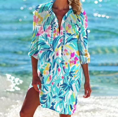 LM | classic shirt dress