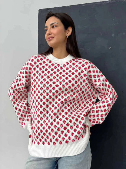 Polished and Playful Sweater