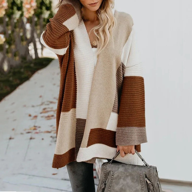LM | Modern and fashionable winter cardigan