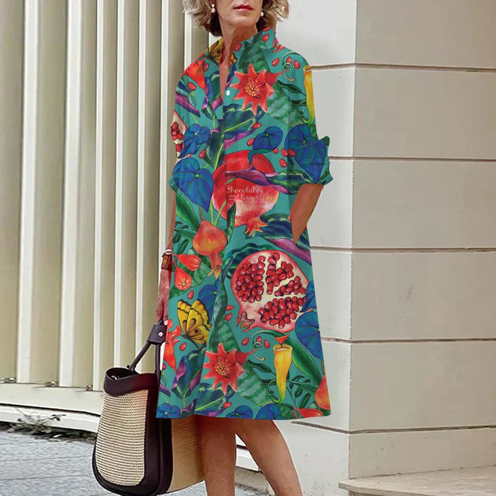 LM | Elegant shirt dress