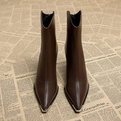 LM | Chrome lace Chelsea boots