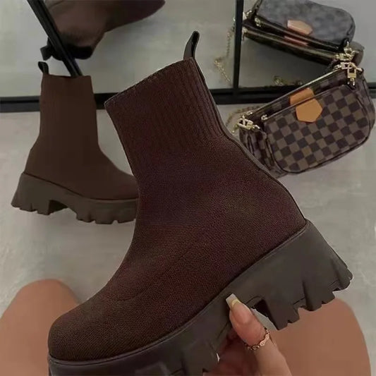 Sleek and Supportive Orthopedic Boots