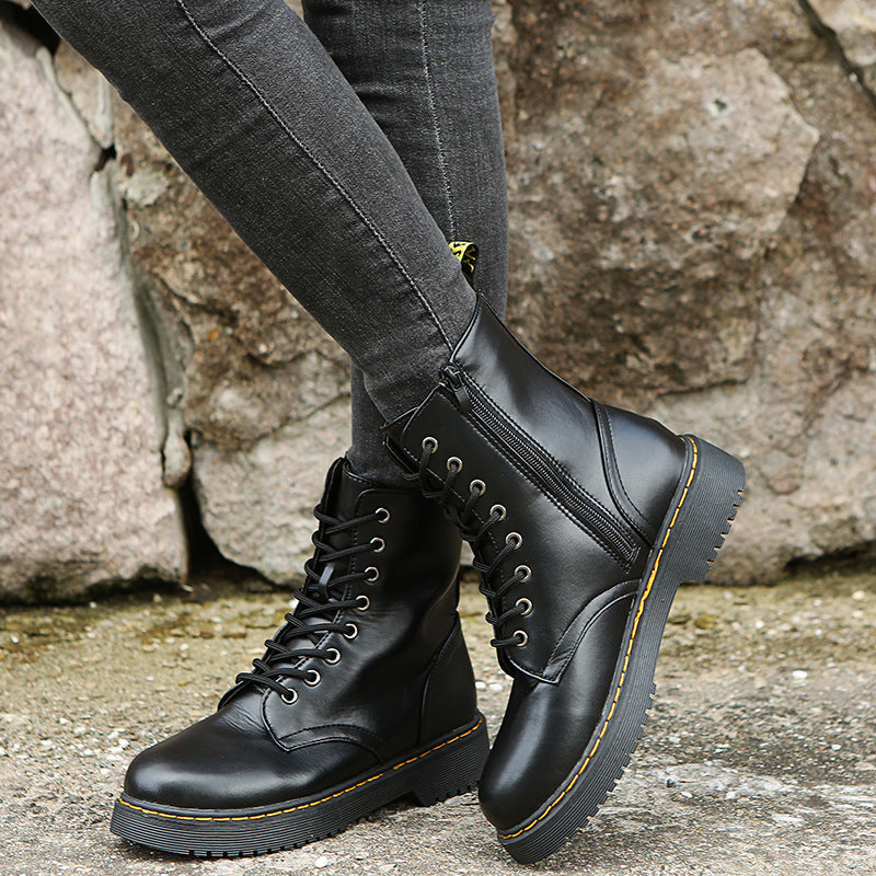 LM | Boots with chunky heel