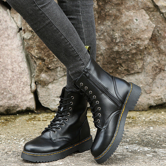 LM | Boots with chunky heel