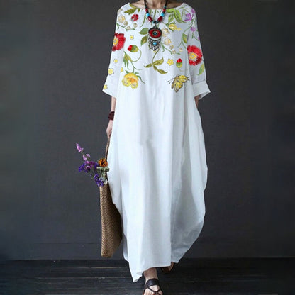 LM | Elegant floral dress