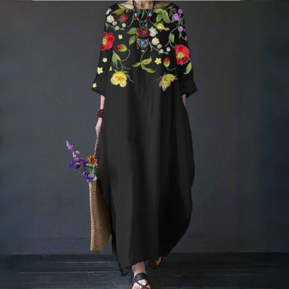 LM | Elegant floral dress