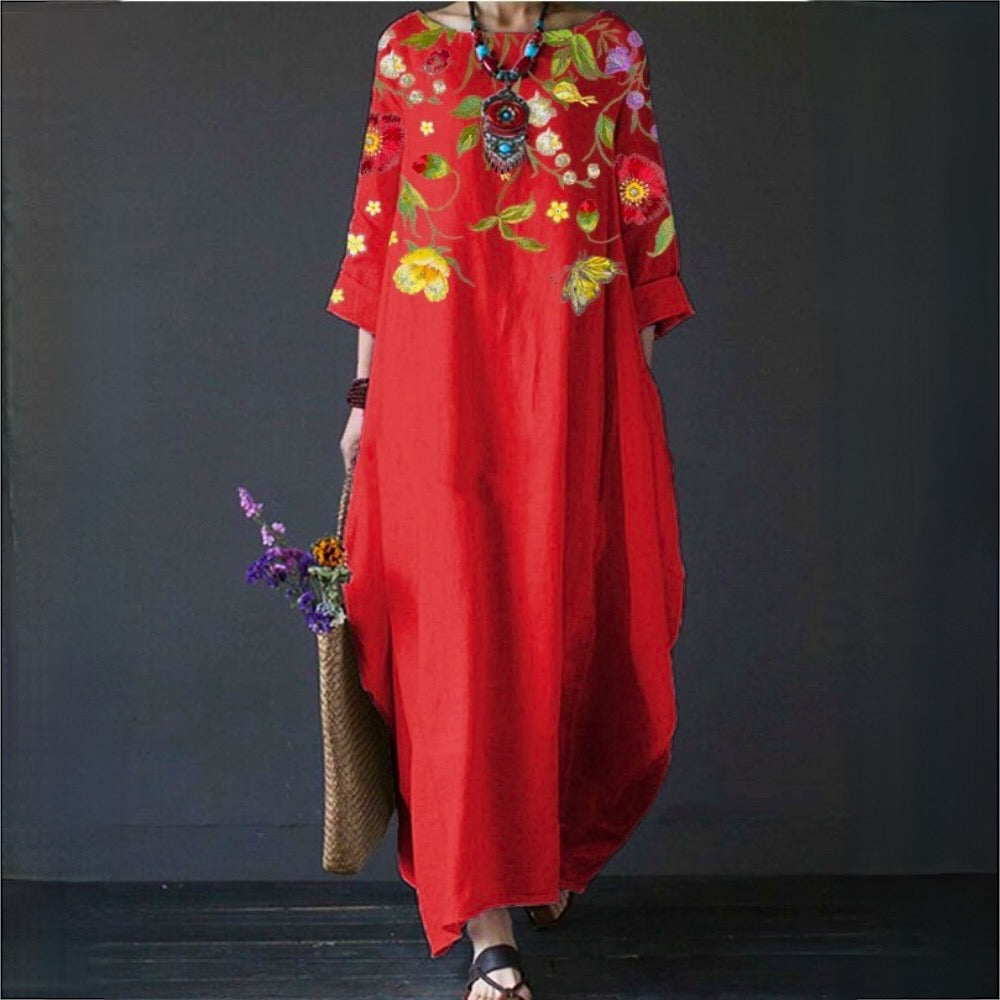 LM | Elegant floral dress