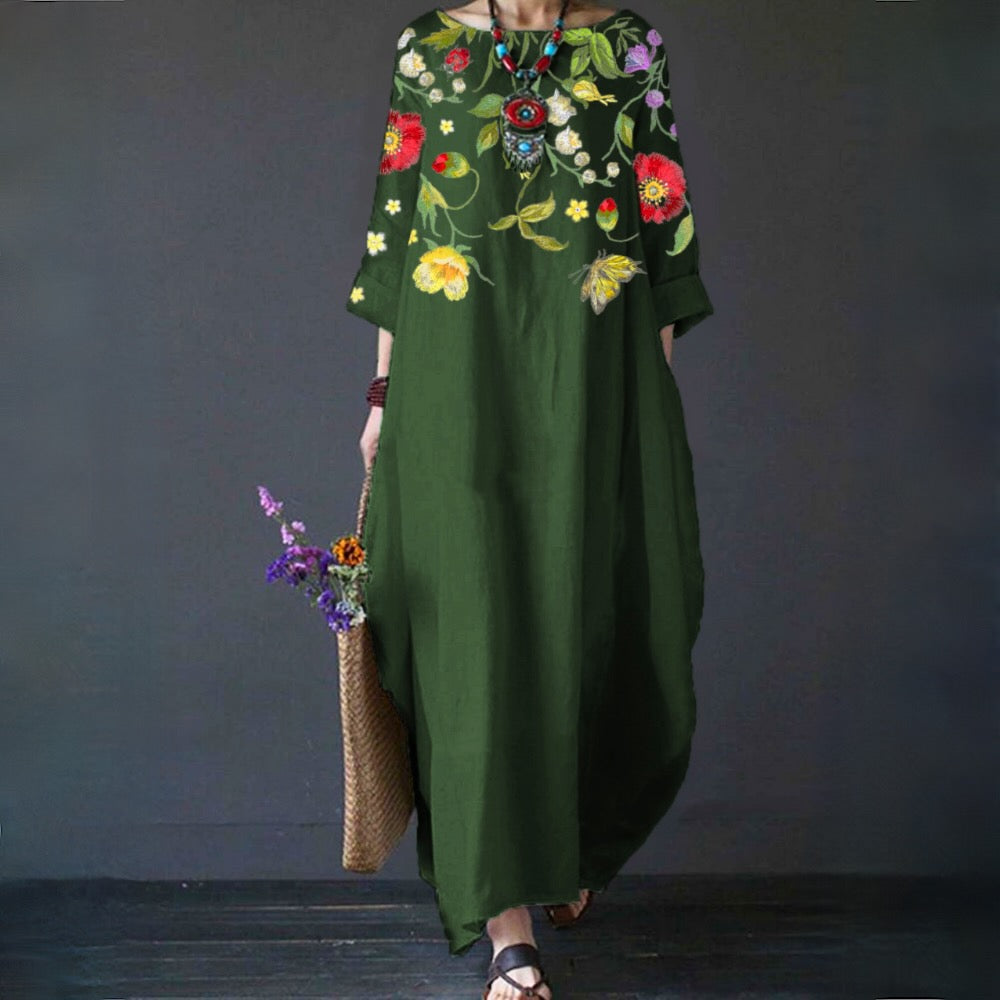 LM | Elegant floral dress