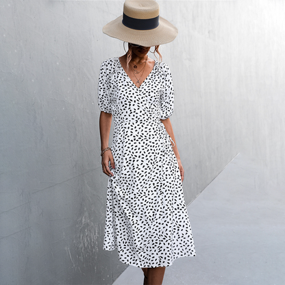 LM | Fashionable midi dress