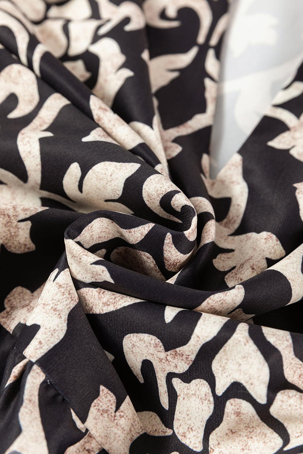 LM | Elegance with a black women's mini dress in a vintage look