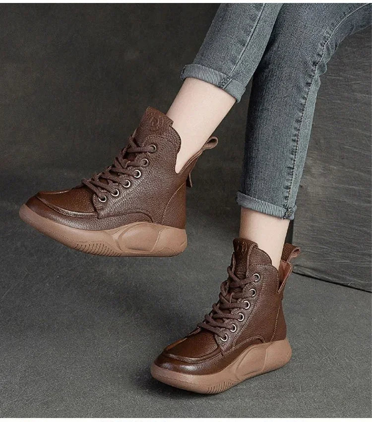 LM | PREMIUM RETRO STYLE KNEE HIGH MARTIN BOOTS