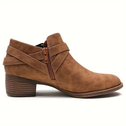 LM | WOMEN'S BOOTS WITH SIDE ZIPPER