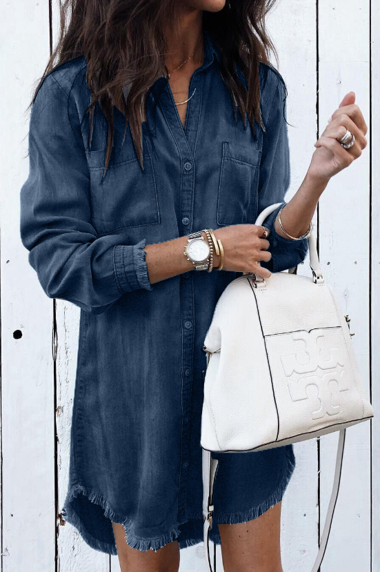 LM | Vintage denim dress