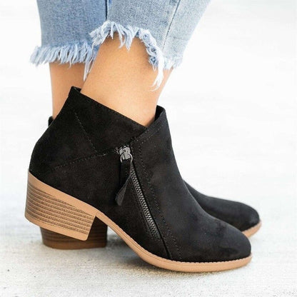 LM | ORTHOPEDIC WOMEN'S AUTUMN BOOTS WITH HEEL
