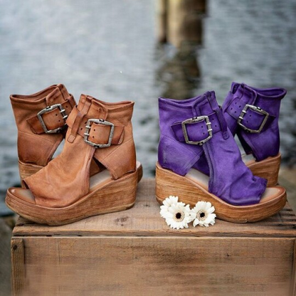 TS | Boho wedge sandals