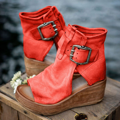 TS | Boho wedge sandals