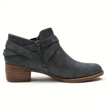LM | WOMEN'S BOOTS WITH SIDE ZIPPER