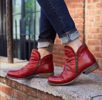 LM | WOMEN'S BOOTS WITH ZIPPER AND ANKLE PROTECTION 2023