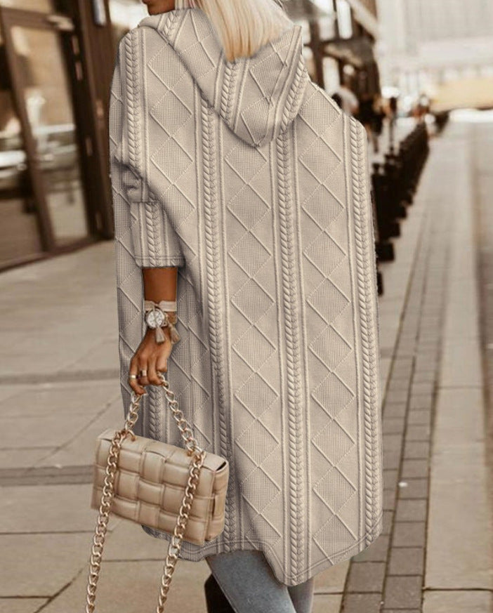 LM | Fashionable and minimalist winter cardigan