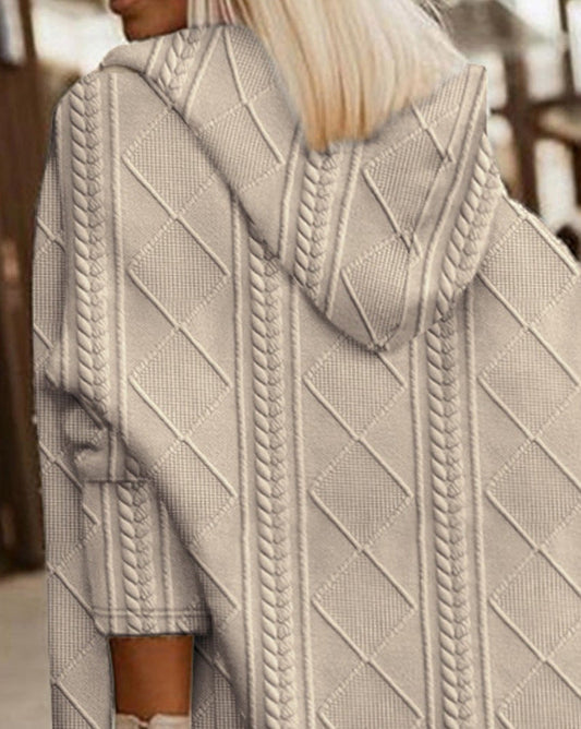 LM | Fashionable and minimalist winter cardigan