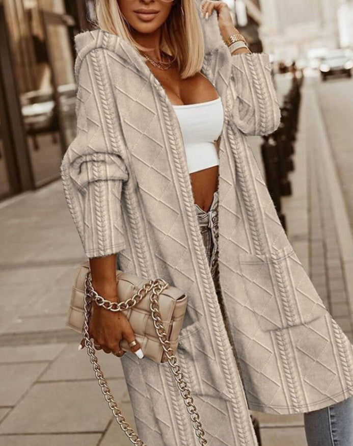 LM | Fashionable and minimalist winter cardigan