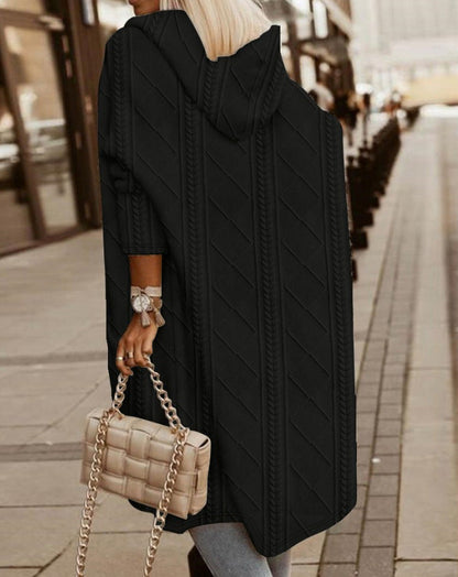 LM | Fashionable and minimalist winter cardigan