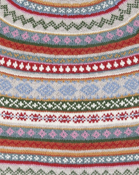 LM | Elegant sweater with pattern