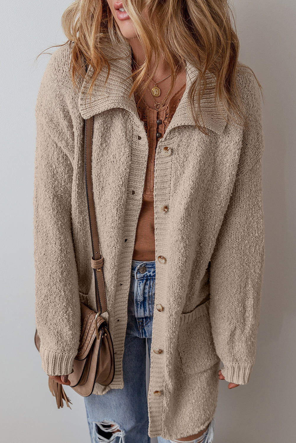 LM | Casual and comfortable winter cardigan