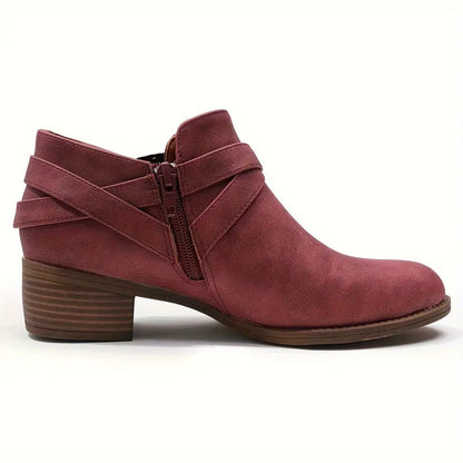 LM | WOMEN'S BOOTS WITH SIDE ZIPPER