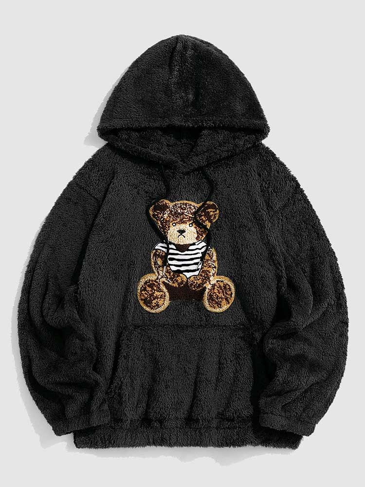 LM | Fashionable and minimalist winter hoodie