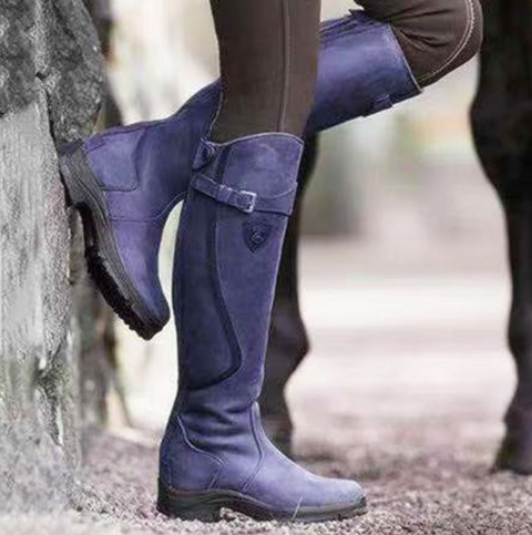 LM | - High-cut leather boots