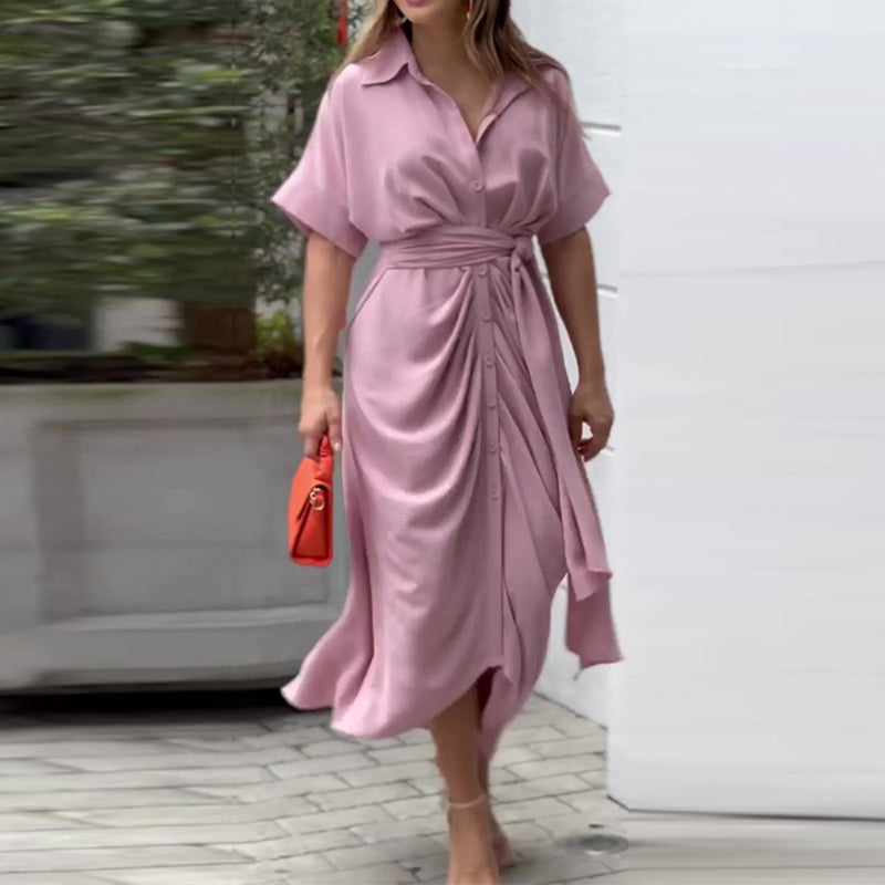 LM | Casual and sexy dress pink