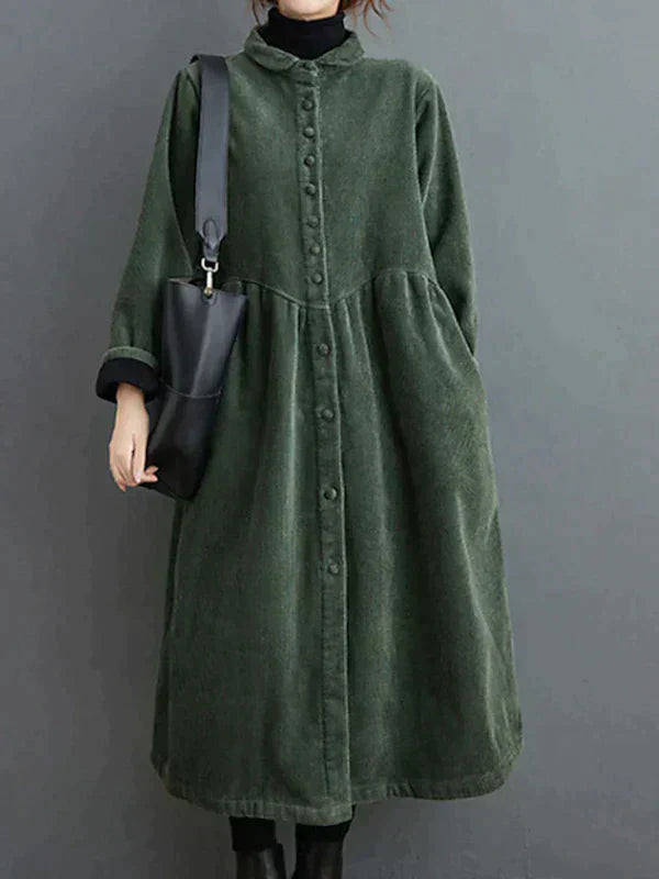 LM | Long-sleeved coat in a retro look