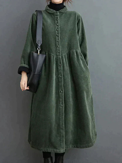 LM | Long-sleeved coat in a retro look