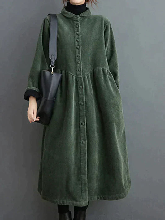 LM | Long-sleeved coat in a retro look