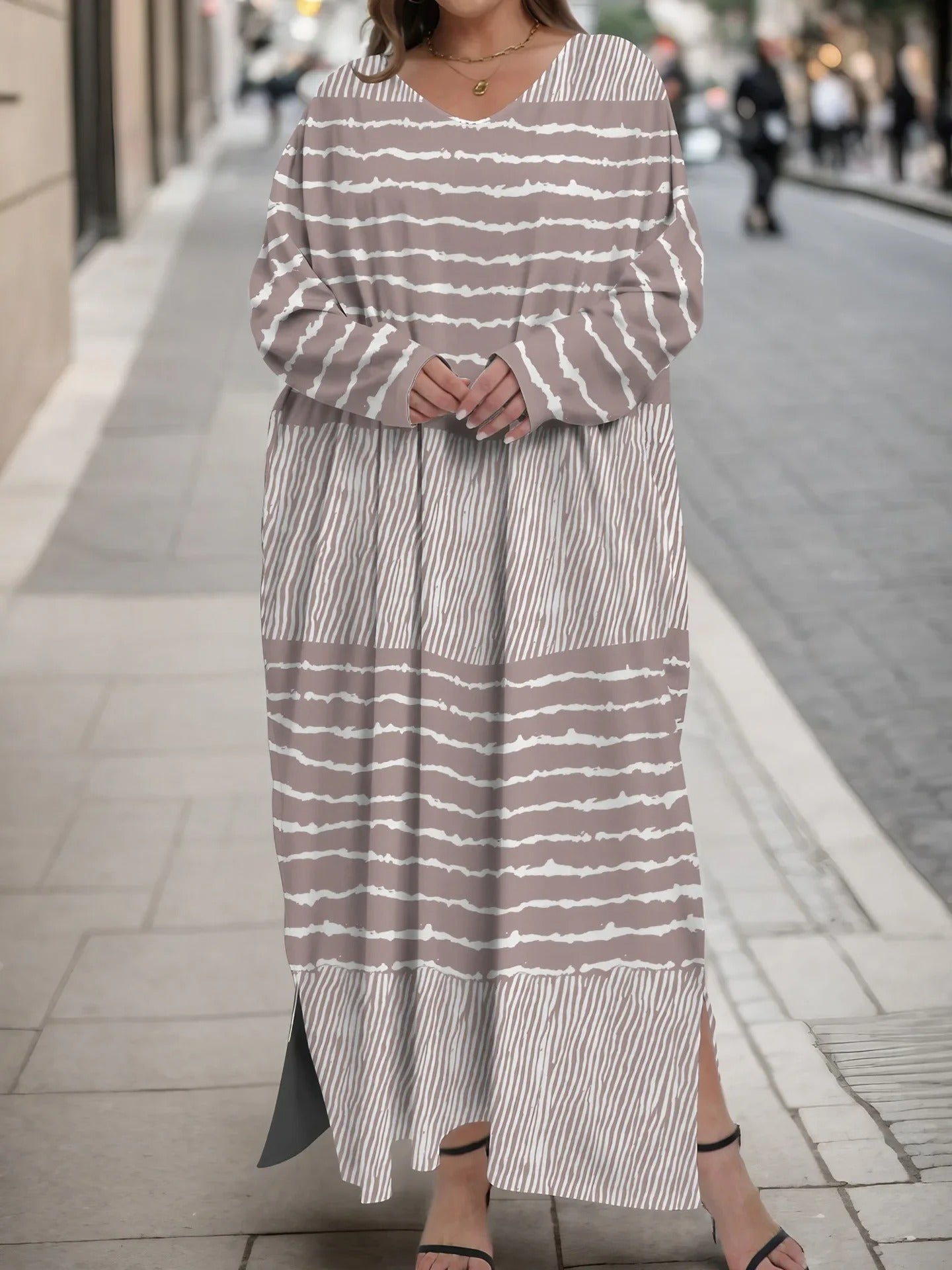 LM | Elegant summer maxi dress