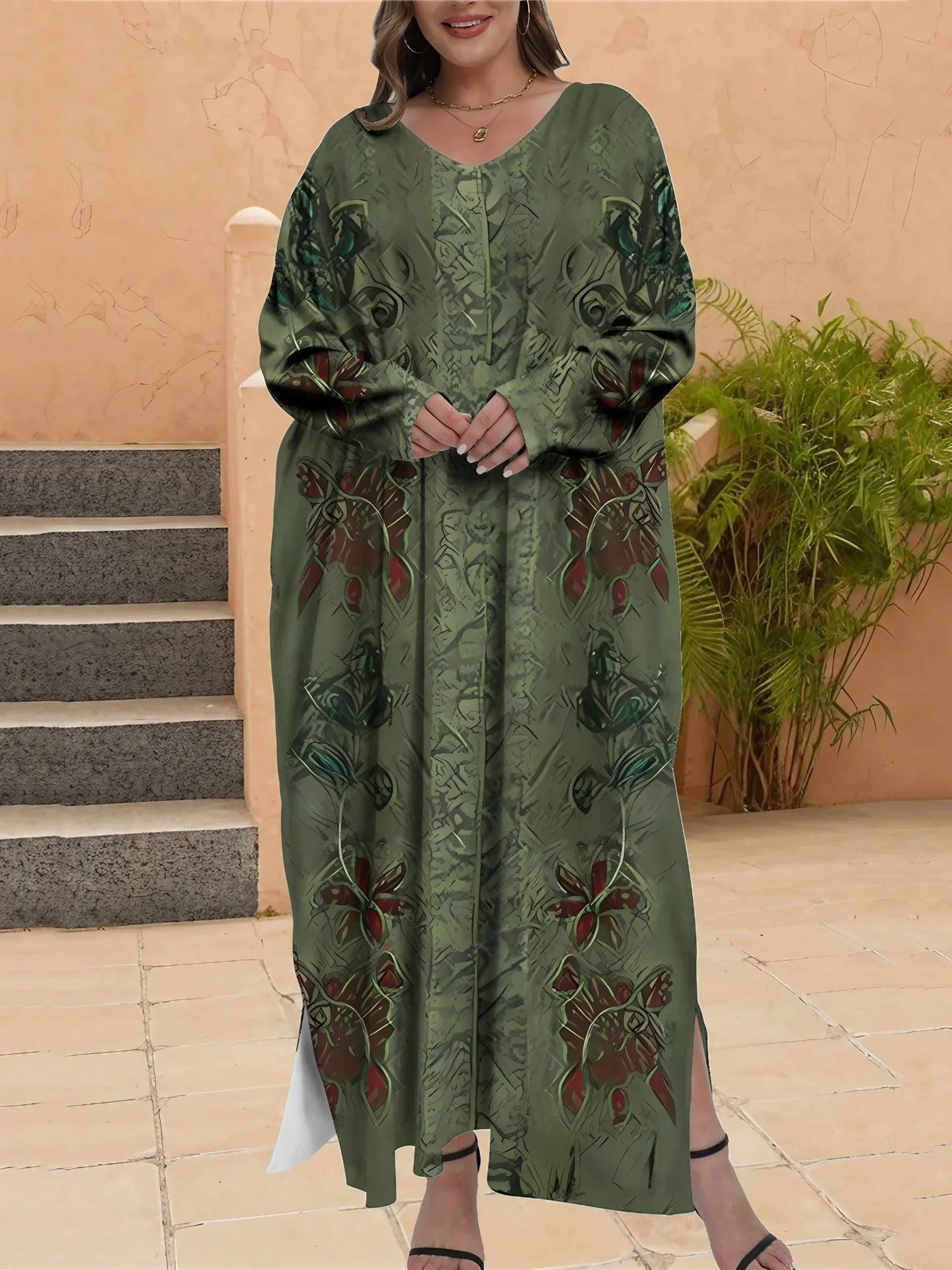 LM | Elegant summer maxi dress