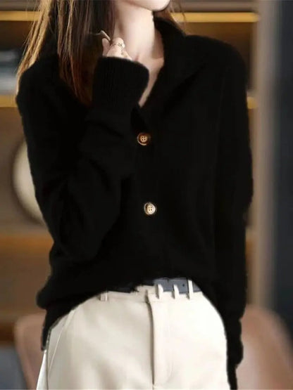 LM | Classic and stylish winter cardigan
