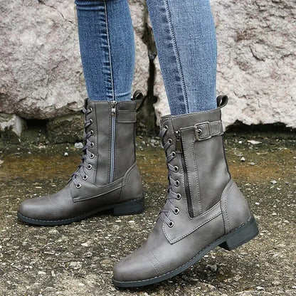 LM | Boots with square heels