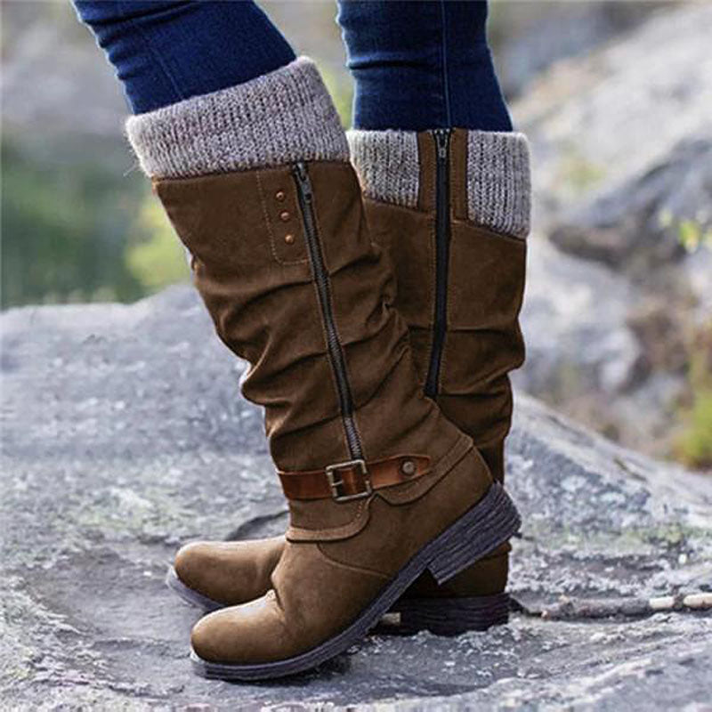 LM | Orthopaedic boots with flat heel