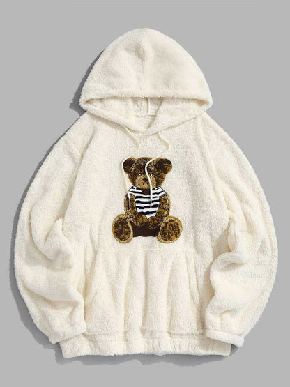LM | Fashionable and minimalist winter hoodie